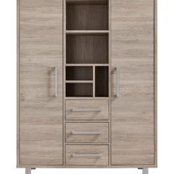 Opbergkast Gradoly 200x155x45 cm grijs