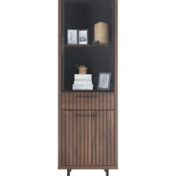 Opbergkast Tenino 200x65x45 cm bruin