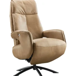 Relaxfauteuil Balfour medium microleder cognac