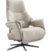 Relaxfauteuil Deming large grijs