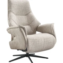 Relaxfauteuil Deming large grijs