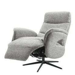 Relaxfauteuil Haslet elektrisch large grijs