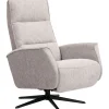 Relaxfauteuil Hezia large grijs