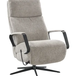 Relaxfauteuil Laterza medium grijs