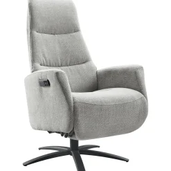 Relaxfauteuil Olindia elektrisch large grijs