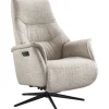Relaxfauteuil Sanborn elektrisch large beige