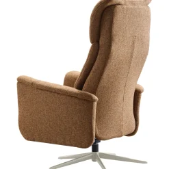 Relaxfauteuil Waneta medium bruin