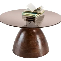 Salontafel Aboni mangohout 78 cm rond