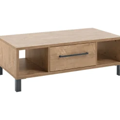 Salontafel Alva 125x68 cm old teak rechthoekig