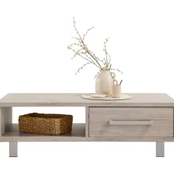 Salontafel Gradoly 135x67 cm grijs