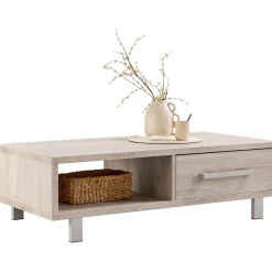 Salontafel Gradoly 135x67 cm grijs