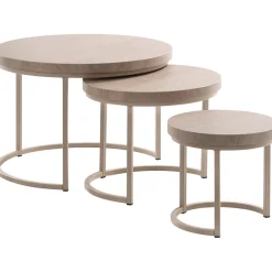 Salontafel Istrana 75,55 en 40 cm rond