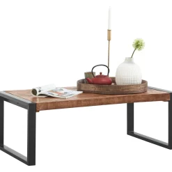 Salontafel Newhaven mangohout 110x60 cm rechthoekig