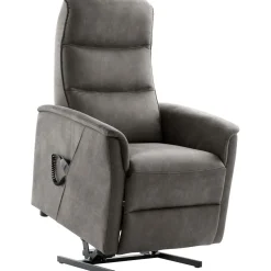 Sta-op stoel Sarnia elektrisch microleder antraciet