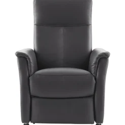 Sta-op stoel Waver elektrisch large zwart leer