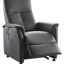 Sta-op stoel Waver medium elektrisch zwart leer