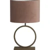 Tafellamp Alviano bruin