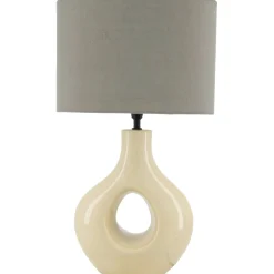 Tafellamp Kandy large beige