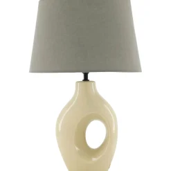 Tafellamp Kandy small beige