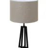 Tafellamp Moira zwart