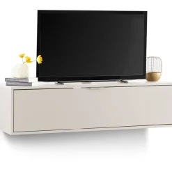 Tv-meubel Betera zwevend 140 cm beige