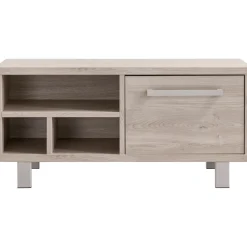 Tv-meubel Gradoly 110 cm grijs