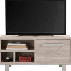 Tv-meubel Gradoly 110 cm grijs