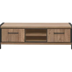 TV-meubel Mantera 165 cm donkerbruin