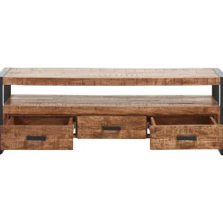TV-meubel Newhaven mangohout 150 cm