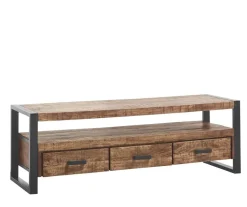 TV-meubel Newhaven mangohout 150 cm