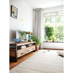 TV-meubel Newhaven mangohout 150 cm