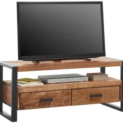 TV-meubel Newhaven mangohout 120 cm