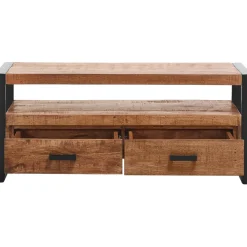 TV-meubel Newhaven mangohout 120 cm