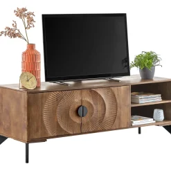 TV-meubel Nocona mangohout 160 cm