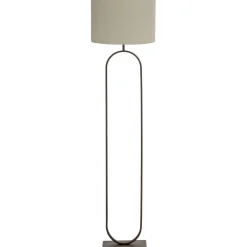 Vloerlamp Balook bruin