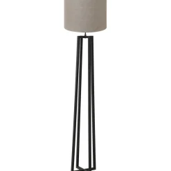Vloerlamp Moira zwart