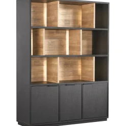 Wandmeubel Verdio 212x159x50 cm met verlichting