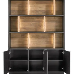 Wandmeubel Verdio 212x159x50 cm met verlichting